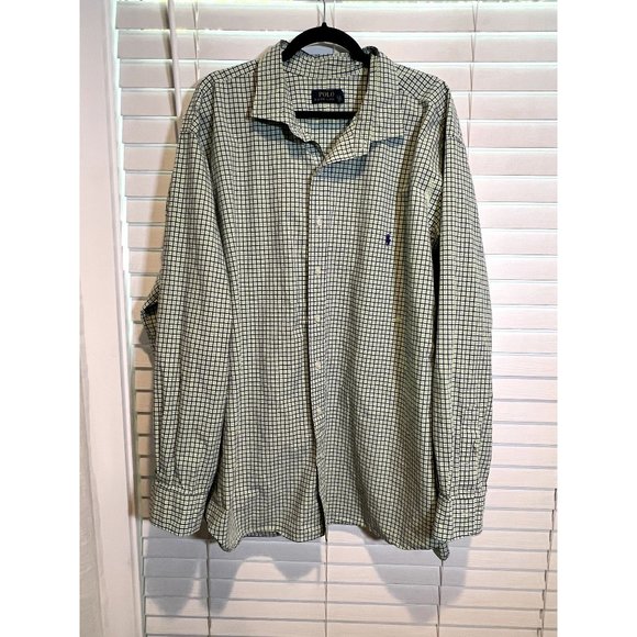 Polo Ralph Lauren Long Sleeve Button Up Shirt - Size 4XLB‎ - Picture 1 of 7